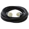 Ac Works SOOW; Cold Weather Extension Cord, 14 AWG, Indoor/Outdoor, 14/3, 1 Outlets, L6-15R, Black, Rubber L615PR-025 - alternate 1